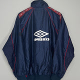 Shop 1997/98 AJAX TRACK JACKET (M) UMBRO, classic football shirts, vintage football shirts & retro soccer jerseys at Cult Kits