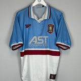 1997/98 ASTON VILLA AWAY SHIRT (L) REEBOK - Cult Kits - Large - Buy Vintage Football Shirts, Authentic Retro Football Shirts For Sale, Classic Football Shirts & Soccer Jersey