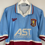 1997/98 ASTON VILLA AWAY SHIRT (L) REEBOK - Cult Kits - Large - Buy Vintage Football Shirts, Authentic Retro Football Shirts For Sale, Classic Football Shirts & Soccer Jersey