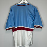 1997/98 ASTON VILLA AWAY SHIRT (L) REEBOK - Cult Kits - Large - Buy Vintage Football Shirts, Authentic Retro Football Shirts For Sale, Classic Football Shirts & Soccer Jersey