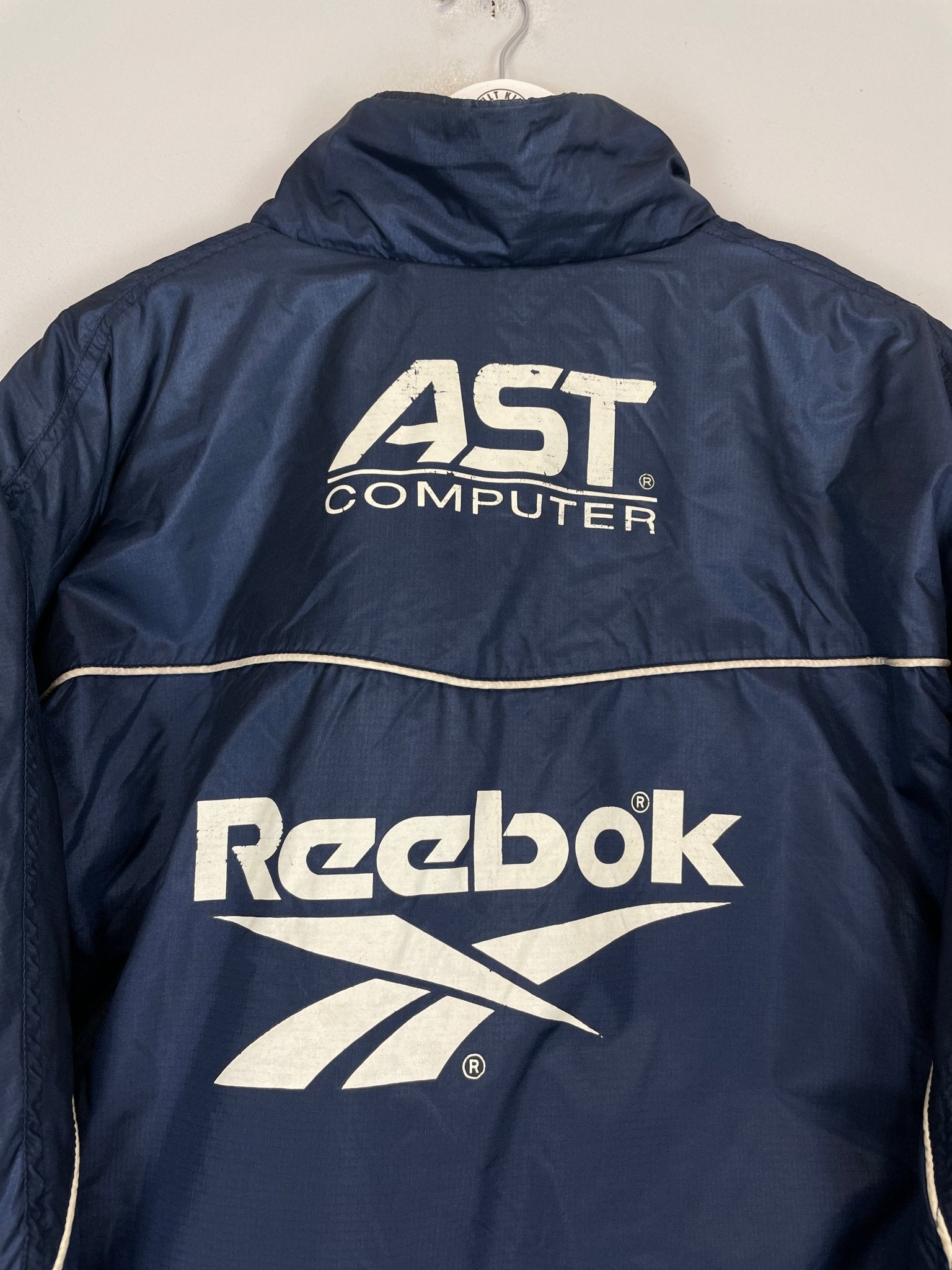 Shop 1997/98 ASTON VILLA BENCH COAT (L) REEBOK, classic football shirts, vintage football shirts & retro soccer jerseys at Cult Kits