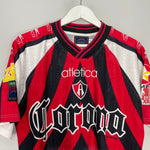 Shop 1997/98 ATLAS AWAY SHIRT (M) ATLETICA, classic football shirts, vintage football shirts & retro soccer jerseys at Cult Kits