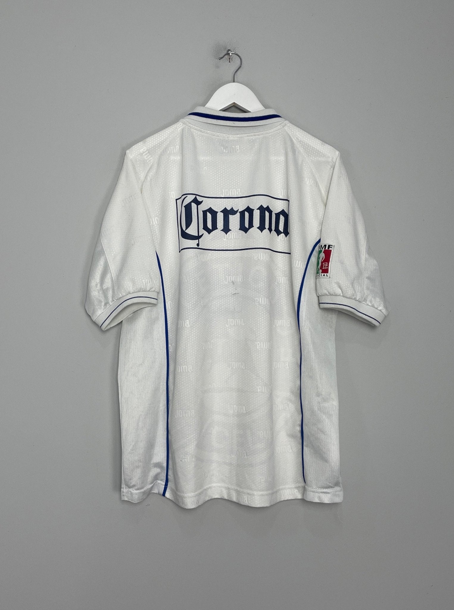 Shop 1997/98 ATLETICO CELAYA AWAY SHIRT (XL) JOMA, classic football shirts, vintage football shirts & retro soccer jerseys at Cult Kits