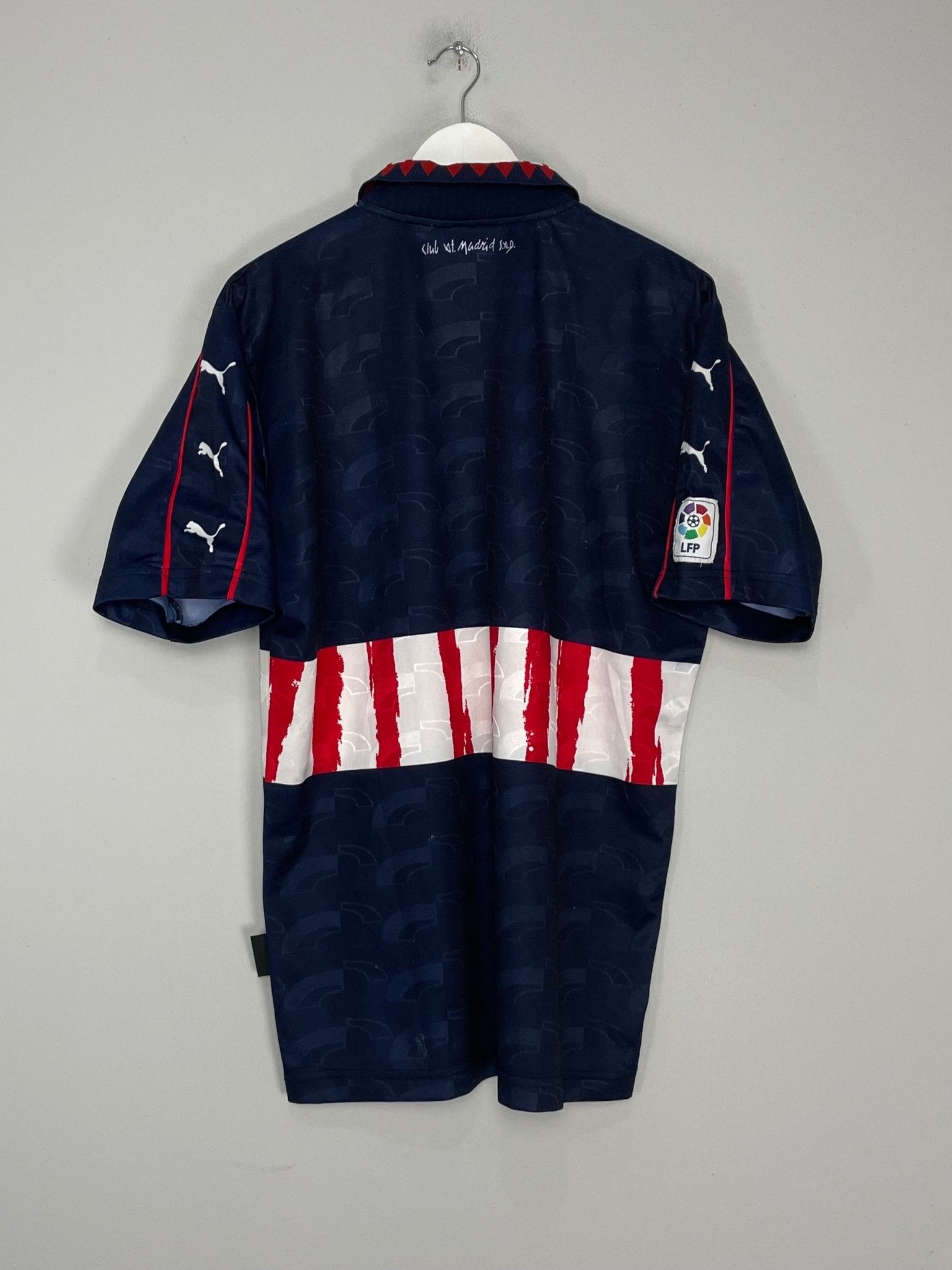 Shop 1997/98 ATLETICO MADRID AWAY SHIRT (L) PUMA, classic football shirts, vintage football shirts & retro soccer jerseys at Cult Kits