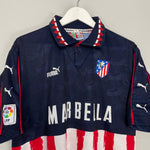Shop 1997/98 ATLETICO MADRID AWAY SHIRT (L) PUMA, classic football shirts, vintage football shirts & retro soccer jerseys at Cult Kits