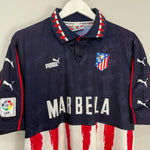 Shop 1997/98 ATLETICO MADRID AWAY SHIRT (L) PUMA, classic football shirts, vintage football shirts & retro soccer jerseys at Cult Kits