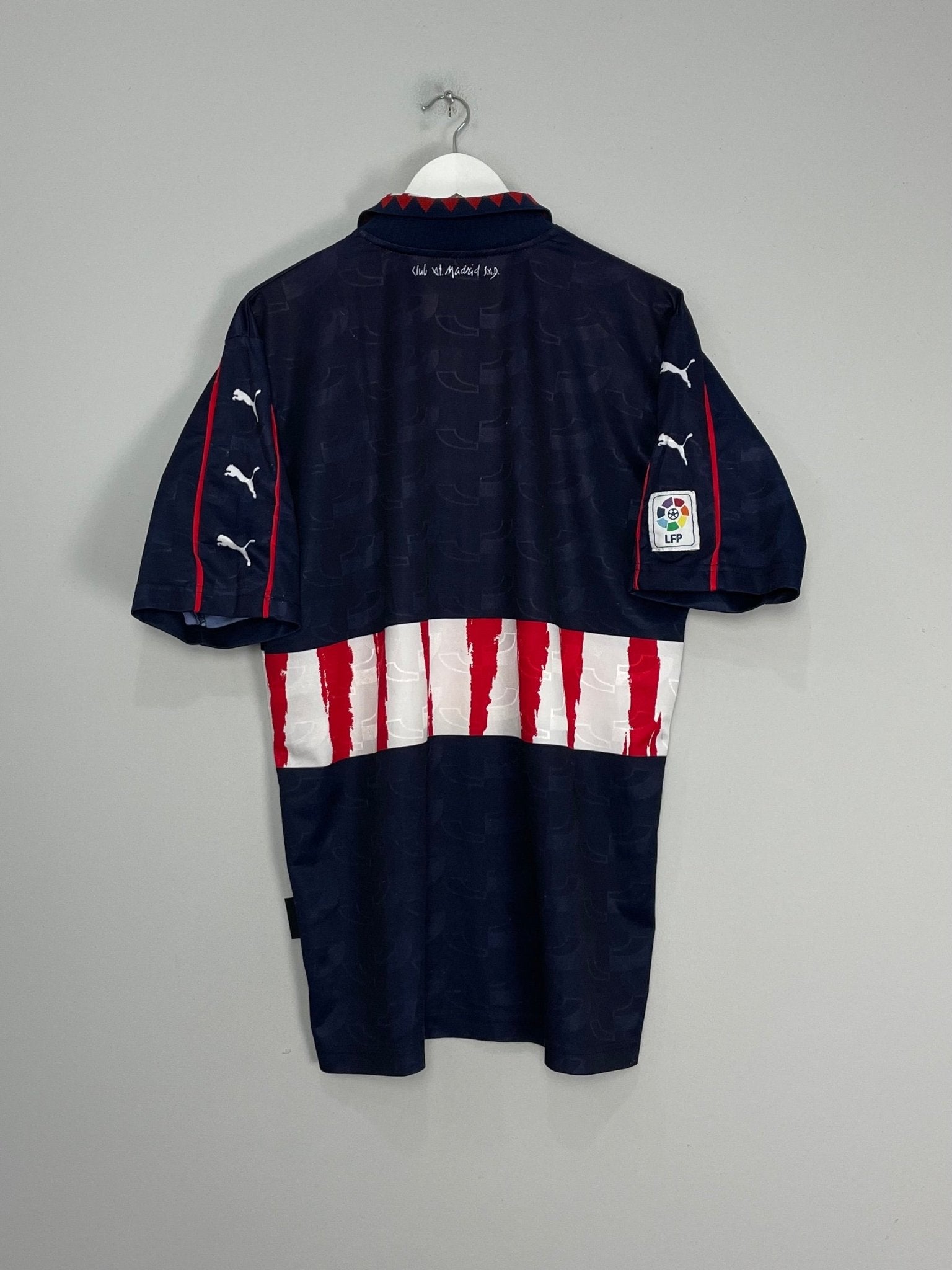 Shop 1997/98 ATLETICO MADRID AWAY SHIRT (L) PUMA, classic football shirts, vintage football shirts & retro soccer jerseys at Cult Kits