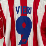 Shop 1997/98 ATLETICO MADRID VIERI #9 HOME SHIRT (L) PUMA, classic football shirts, vintage football shirts & retro soccer jerseys at Cult Kits
