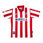 Buy 1997/98 Atletico Madrid Vieri 9 Home Shirt (L) Puma ~ Free worldwide shipping ~ Authentic Vintage Football Shirts from Cult Kits