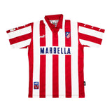 Buy 1997/98 Atletico Madrid Vieri 9 Home Shirt (L) Puma ~ Free worldwide shipping ~ Authentic Vintage Football Shirts from Cult Kits