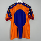 Shop 1997/98 BARCELONA AWAY SHIRT (M) KAPPA, classic football shirts, vintage football shirts & retro soccer jerseys at Cult Kits