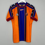 Shop 1997/98 BARCELONA AWAY SHIRT (M) KAPPA, classic football shirts, vintage football shirts & retro soccer jerseys at Cult Kits