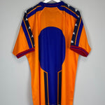 1997/98 BARCELONA AWAY SHIRT (XL) KAPPA - Cult Kits - XL - Buy Vintage Football Shirts, Authentic Retro Football Shirts For Sale, Classic Football Shirts & Soccer Jersey