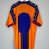 1997/98 BARCELONA AWAY SHIRT (XL) KAPPA - Cult Kits - XL - Buy Vintage Football Shirts, Authentic Retro Football Shirts For Sale, Classic Football Shirts & Soccer Jersey