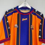 1997/98 BARCELONA AWAY SHIRT (XL) KAPPA - Cult Kits - XL - Buy Vintage Football Shirts, Authentic Retro Football Shirts For Sale, Classic Football Shirts & Soccer Jersey