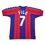 Buy 1997/98 BARCELONA FIGO 7 HOME SHIRT (XL) KAPPA ~ Free worldwide shipping available ~ Authentic Vintage Football Shirts from Cult Kits