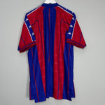 Shop 1997/98 BARCELONA HOME SHIRT (XL) KAPPA, classic football shirts, vintage football shirts & retro soccer jerseys at Cult Kits