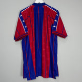 Shop 1997/98 BARCELONA HOME SHIRT (XL) KAPPA, classic football shirts, vintage football shirts & retro soccer jerseys at Cult Kits
