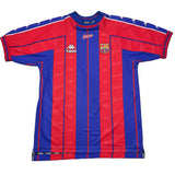 Buy 1997/98 BARCELONA RIVALDO 11 HOME SHIRT (XL) KAPPA ~ Free worldwide shipping available ~ Authentic Vintage Football Shirts from Cult Kits