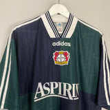Shop 1997/98 BAYER LEVERKUSEN AWAY SHIRT (L) ADIDAS, classic football shirts, vintage football shirts & retro soccer jerseys at Cult Kits