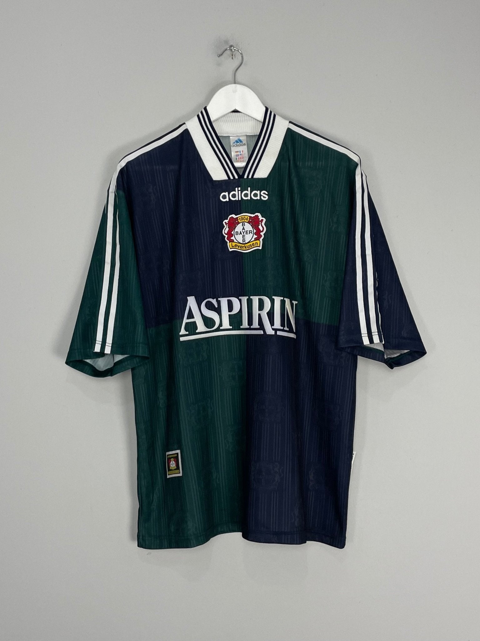 1997/98 BAYER LEVERKUSEN AWAY SHIRT (L) ADIDAS – Cult Kits