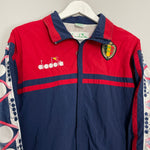 Shop 1997/98 BELGIUM TRACK JACKET (S) DIADORA, classic football shirts, vintage football shirts & retro soccer jerseys at Cult Kits