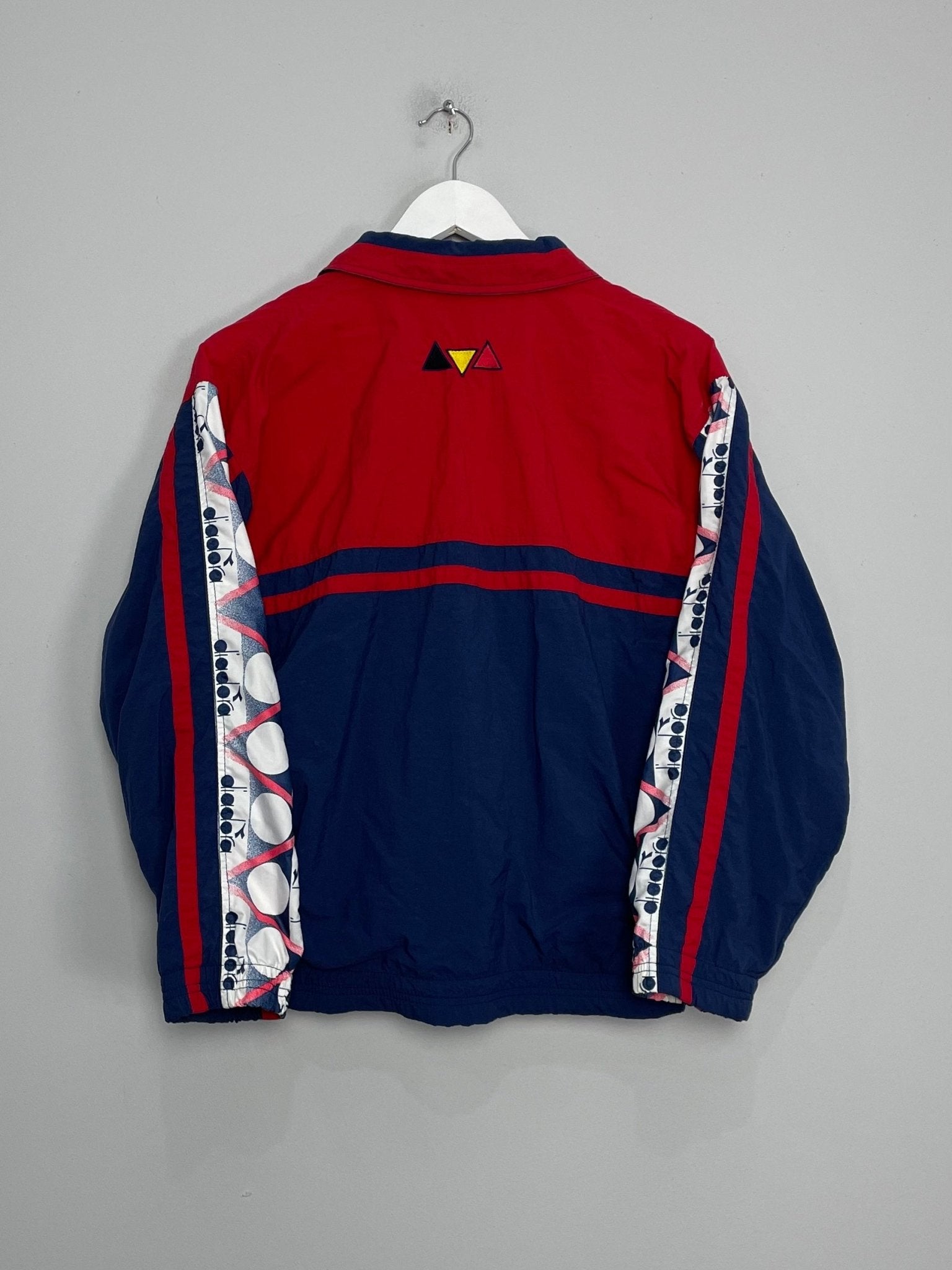 Shop 1997/98 BELGIUM TRACK JACKET (S) DIADORA, classic football shirts, vintage football shirts & retro soccer jerseys at Cult Kits