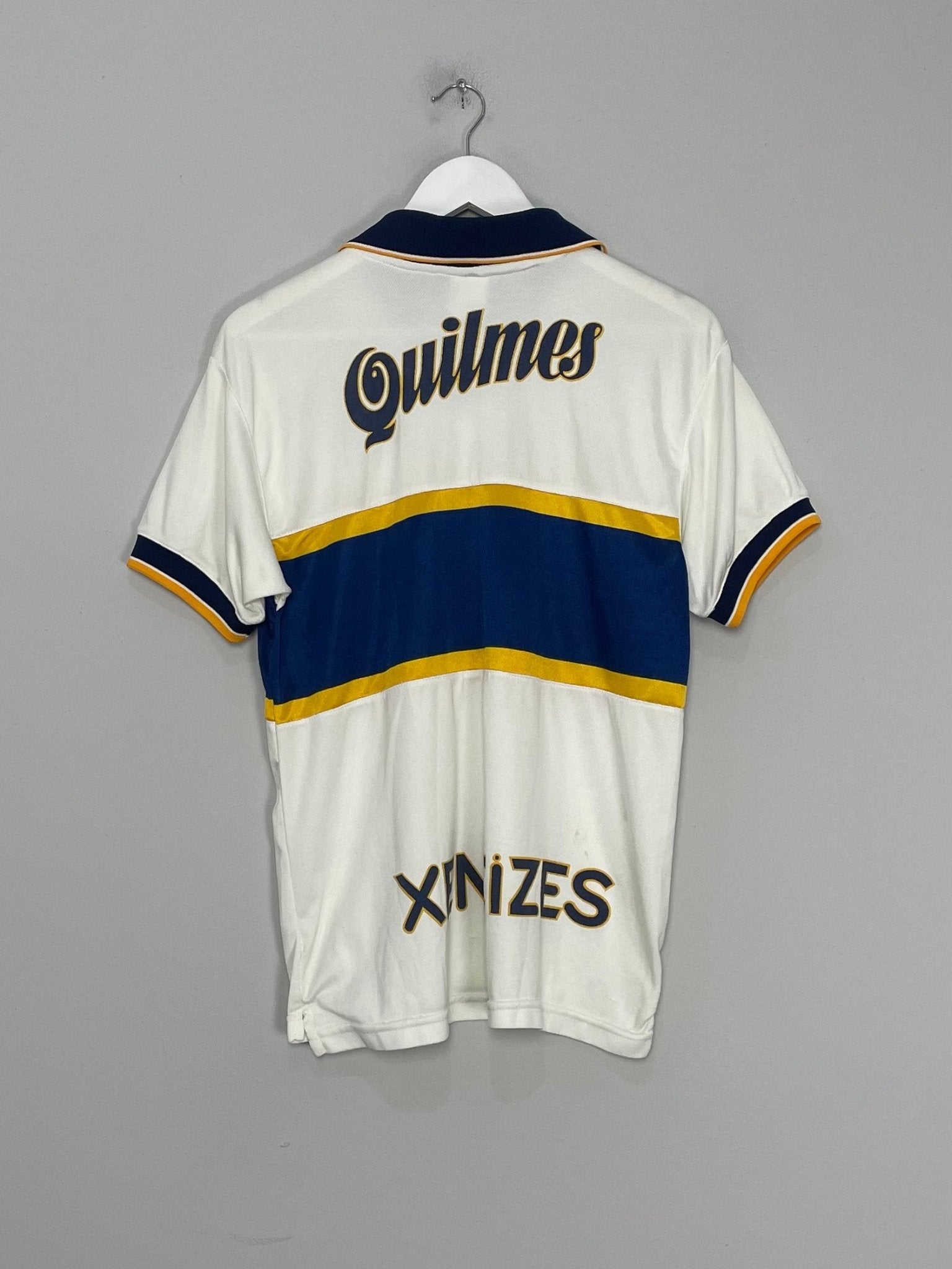 Shop 1997/98 BOCA JUNIORS AWAY SHIRT (XS) NIKE, classic football shirts, vintage football shirts & retro soccer jerseys at Cult Kits