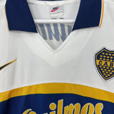 Shop 1997/98 BOCA JUNIORS AWAY SHIRT (XS) NIKE, classic football shirts, vintage football shirts & retro soccer jerseys at Cult Kits