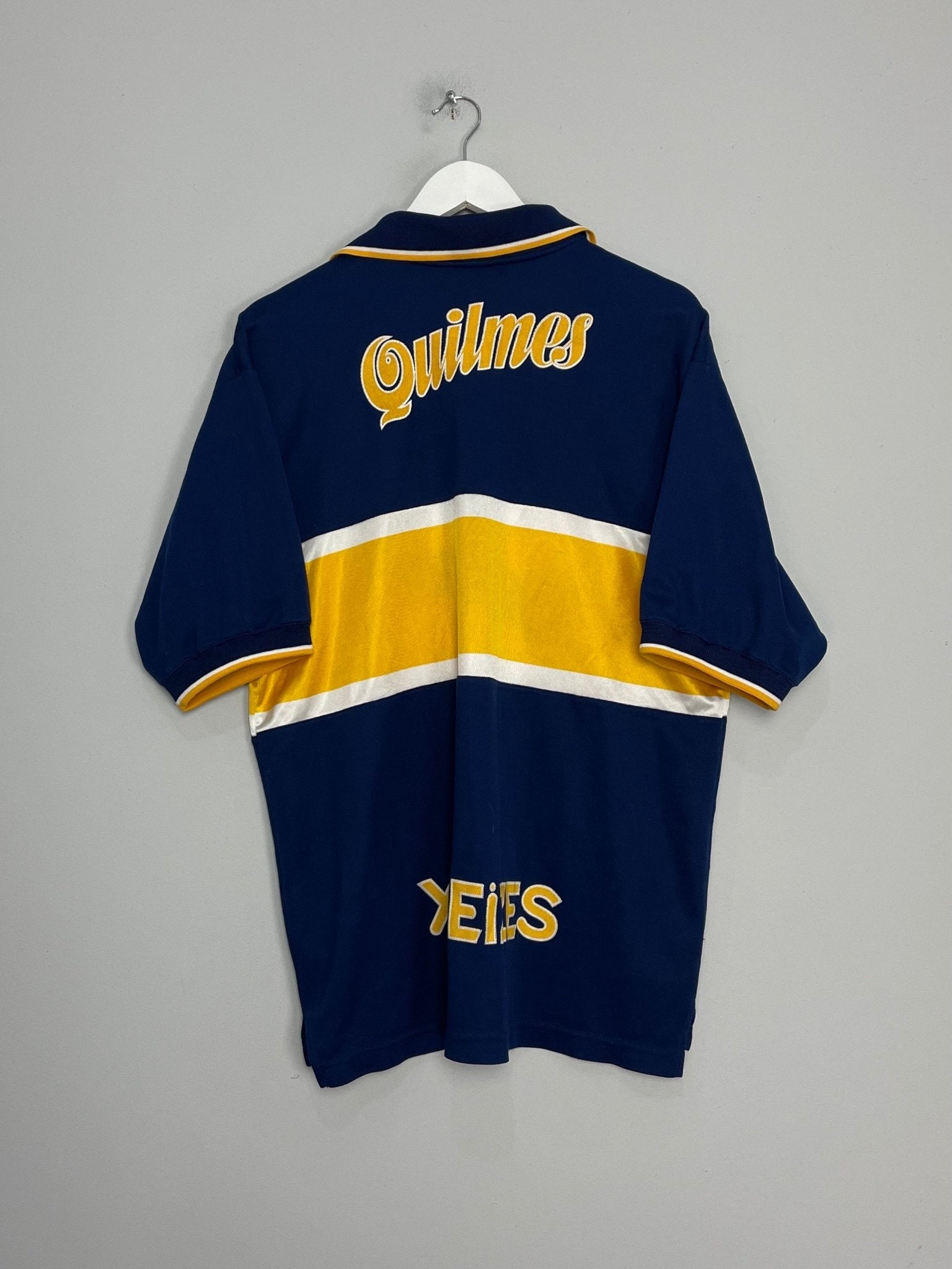 Shop 1997/98 BOCA JUNIORS HOME SHIRT (XL) NIKE, classic football shirts, vintage football shirts & retro soccer jerseys at Cult Kits