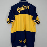 Shop 1997/98 BOCA JUNIORS HOME SHIRT (XL) NIKE, classic football shirts, vintage football shirts & retro soccer jerseys at Cult Kits