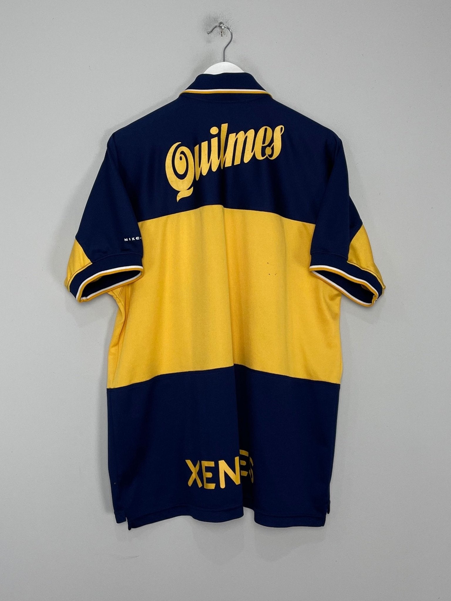Shop 1997/98 BOCA JUNIORS HOME SHIRT (XL) NIKE, classic football shirts, vintage football shirts & retro soccer jerseys at Cult Kits