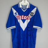 1997/98 BRESCIA HUBNER 11 HOME SHIRT (XXL) ERREA - Cult Kits - XXL - Buy Vintage Football Shirts, Authentic Retro Football Shirts For Sale, Classic Football Shirts & Soccer Jersey
