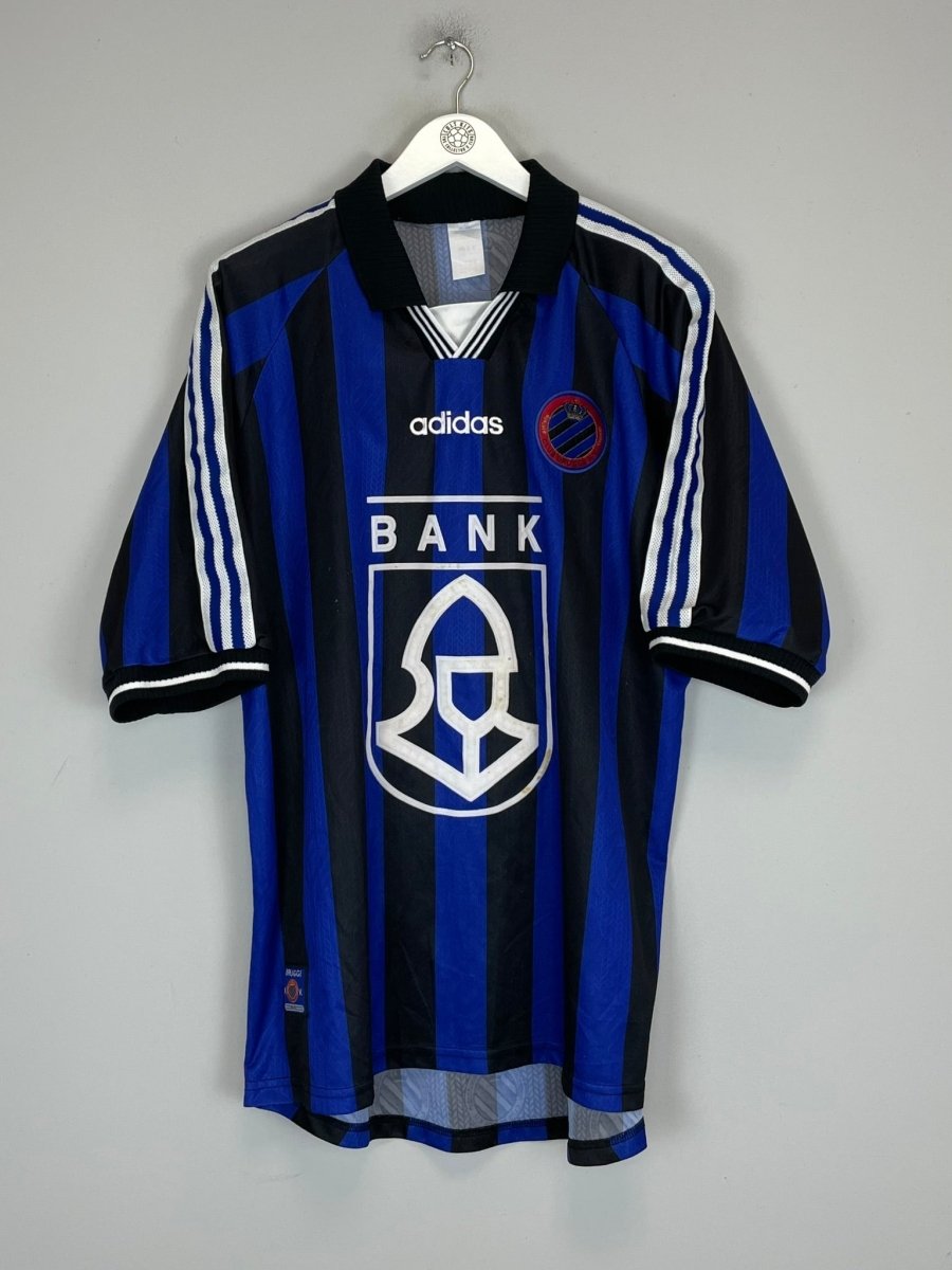 1997/98 CLUB BRUGGE HOME SHIRT (XL) ADIDAS - Cult Kits - XL - Buy Vintage Football Shirts, Authentic Retro Football Shirts For Sale, Classic Football Shirts & Soccer Jersey