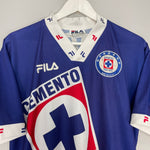 Shop 1997/98 CRUZ AZUL HOME SHIRT (M) FILA, classic football shirts, vintage football shirts & retro soccer jerseys at Cult Kits
