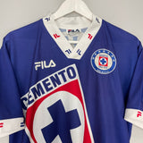Shop 1997/98 CRUZ AZUL HOME SHIRT (M) FILA, classic football shirts, vintage football shirts & retro soccer jerseys at Cult Kits