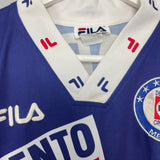 Shop 1997/98 CRUZ AZUL HOME SHIRT (M) FILA, classic football shirts, vintage football shirts & retro soccer jerseys at Cult Kits