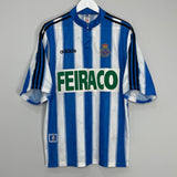 Shop 1997/98 DEPORTIVO LA CORUNA HOME SHIRT (XL) ADIDAS, classic football shirts, vintage football shirts & retro soccer jerseys at Cult Kits