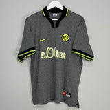 Shop 1997/98 DORTMUND AWAY SHIRT (L) NIKE, classic football shirts, vintage football shirts & retro soccer jerseys at Cult Kits