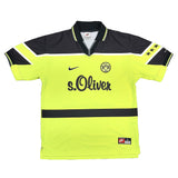 Buy 1997/98 DORTMUND RICKEN 18 HOME SHIRT (L) NIKE ~ Free worldwide shipping available ~ Authentic Vintage Football Shirts from Cult Kits