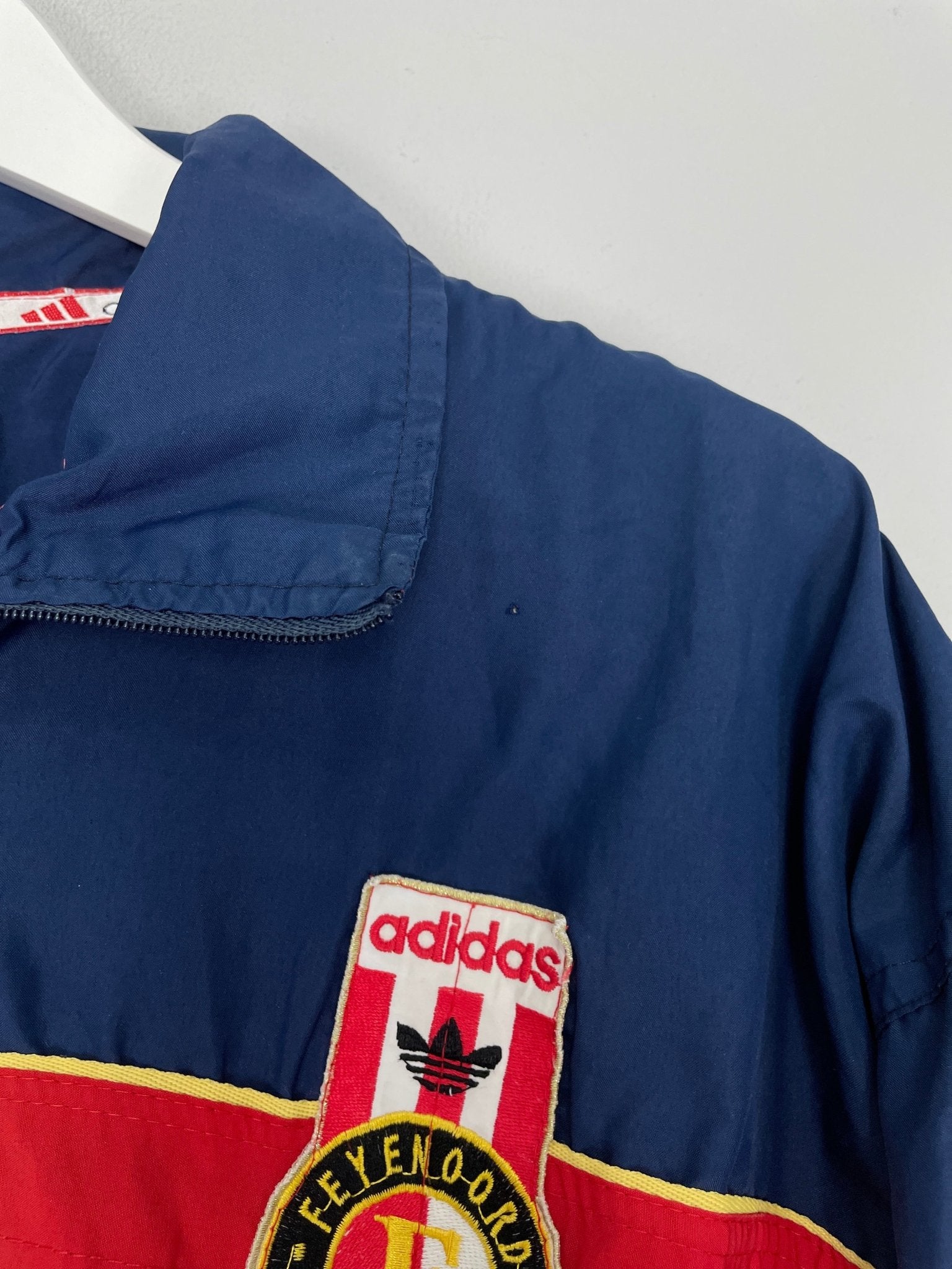 Shop 1997/98 FEYENOORD ANTI-RACISM TRACK JACKET (M) ADIDAS, classic football shirts, vintage football shirts & retro soccer jerseys at Cult Kits