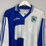 Shop 1997/98 GRASSHOPPERS HOME SHIRT (XL) ADIDAS, classic football shirts, vintage football shirts & retro soccer jerseys at Cult Kits