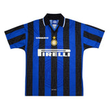 Buy 1997/98 Inter Milan Ronaldo 10 Home Shirt (M) Umbro ~ Free worldwide shipping ~ Authentic Vintage Football Shirts from Cult Kits