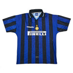 Buy 1997/98 Inter Milan Ronaldo 10 Home Shirt (XL) Umbro ~ Free worldwide shipping available ~ Authentic Vintage Football Shirts from Cult Kits