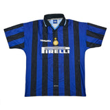 Buy 1997/98 Inter Milan Ronaldo 10 Home Shirt (XL) Umbro ~ Free worldwide shipping available ~ Authentic Vintage Football Shirts from Cult Kits