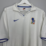 Shop 1997/98 ITALY AWAY SHIRT (M) NIKE, classic football shirts, vintage football shirts & retro soccer jerseys at Cult Kits