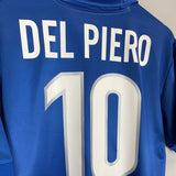 1997/98 ITALY DEL PIERO 10 HOME SHIRT (M) NIKE - Cult Kits - Medium - Buy Vintage Football Shirts, Authentic Retro Football Shirts For Sale, Classic Football Shirts & Soccer Jersey