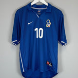1997/98 ITALY DEL PIERO 10 HOME SHIRT (M) NIKE - Cult Kits - Medium - Buy Vintage Football Shirts, Authentic Retro Football Shirts For Sale, Classic Football Shirts & Soccer Jersey