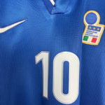 Shop 1997/98 ITALY DEL PIERO #10 HOME SHIRT (M) NIKE, classic football shirts, vintage football shirts & retro soccer jerseys at Cult Kits