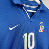 Shop 1997/98 ITALY DEL PIERO #10 HOME SHIRT (XL) NIKE, classic football shirts, vintage football shirts & retro soccer jerseys at Cult Kits